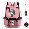 Demon slayer ghost extermination column student schoolbag junior high school student primary school student middle school student backpack