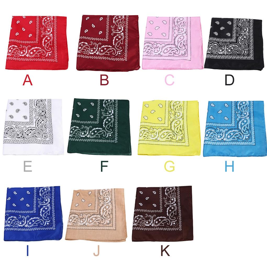 3Pcs Riding Printed Square Unisex Cycling Headband Fashion Polyester Headwear