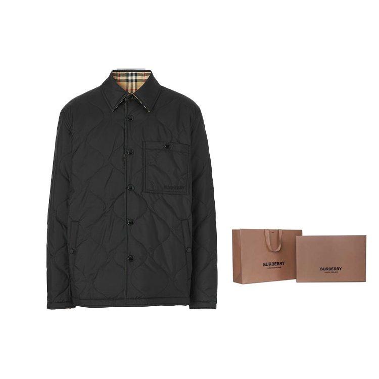 Burberry Reversible Vintage Check Thermoregulated Overshirt 80491391