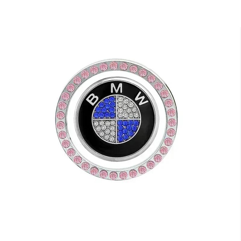 B4 A5 2025 New 1pcs Car Bling One-Click Start Stop Engine Ignition Sticker For BMW M Performance E36 E60 E90 X2 X1 X3 X5 E46 E39