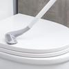 Toilet Brush with Base, Wall-Mounted Bathroom Quick Drain Cleaning Tool, All-purpose Cleaning Brush, Soft Rubber Brush Head