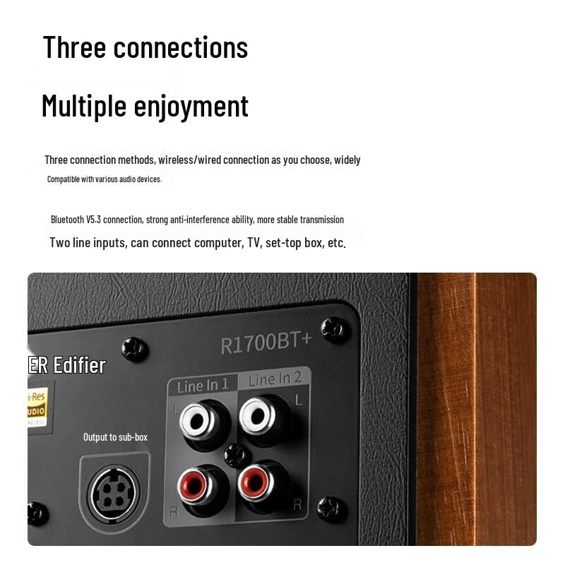 EDIFIER R1700BT+ Bluetooth Computer Speakers