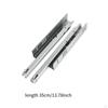 2 Pieces Drawer Slides under Mount Glide Hide Drawers Track for Bath