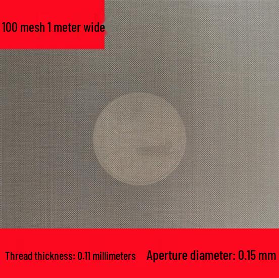 304 Edelstahlgewebe, 6-500 Maschen, Industrielles verdicktes Metalldrahtfilter.