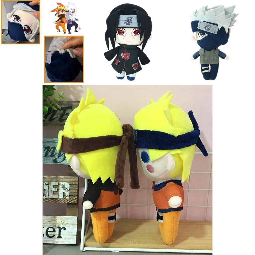 Adorable Naruto Plush Toys Featuring Uzumaki Hatake Kakashi And Uchiha Itachi For Kids