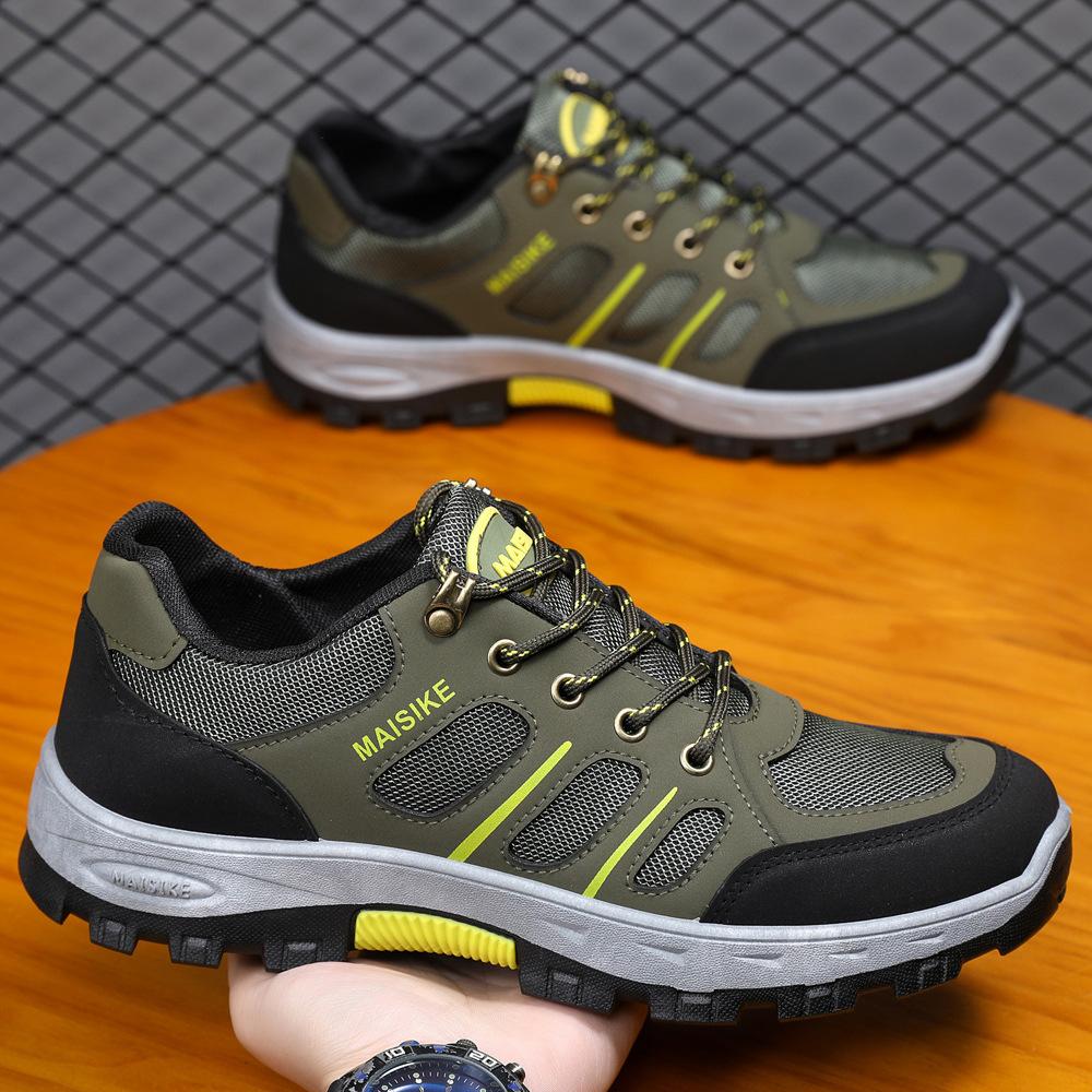 Spring new labor insurance shoes, hiking shoes, outdoor sports leisure, breathable, light and comfortable shoes