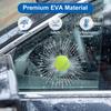 Realistic 3D Broken Glass Decal Car Window Sticker Baseball Tennis Ball Impact Effect Funny Office Home Prank Decoration