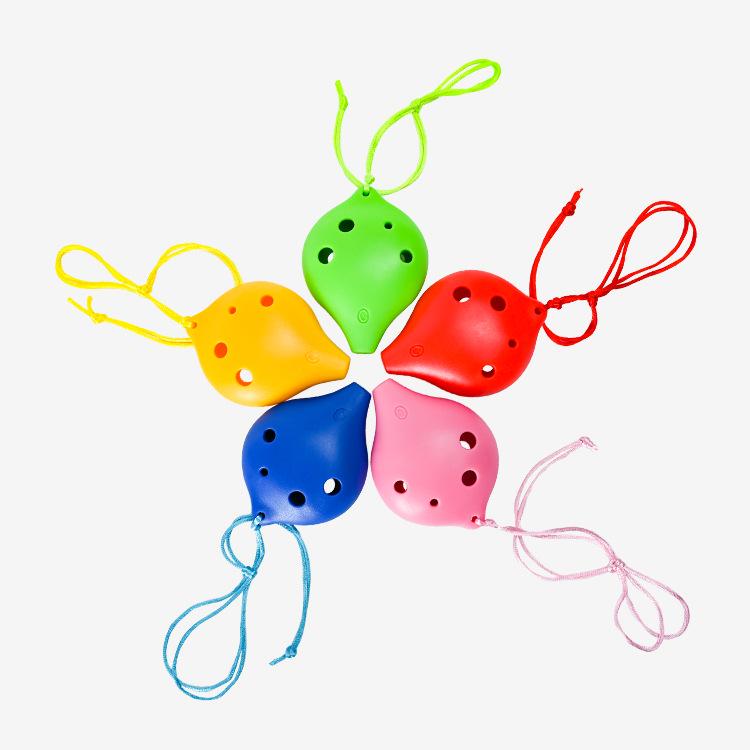 6-Hole Alto C Key Resin Ocarina: Beginner s Musical Instrument