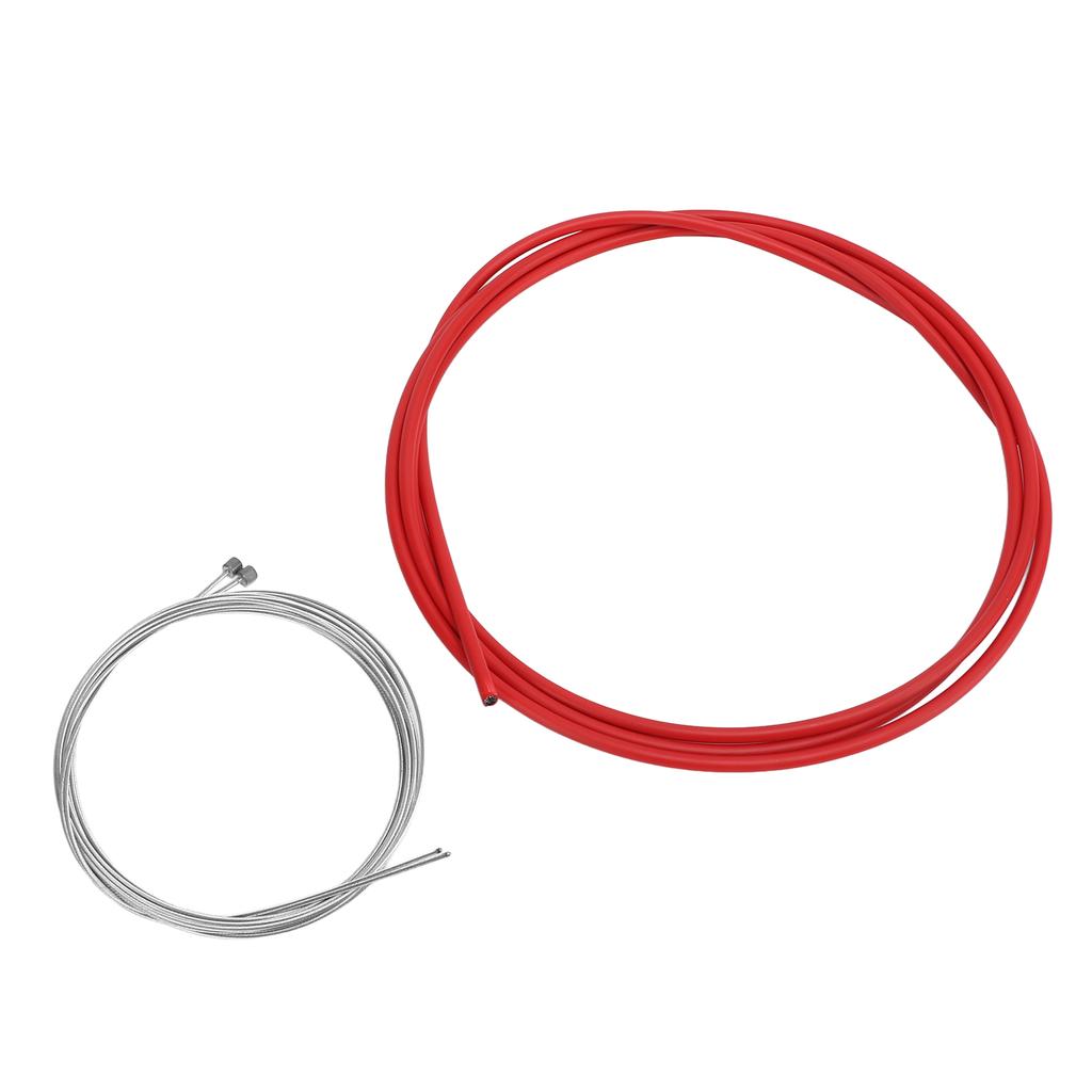 MEROCA Bike Variable Speed Brake Cable Set Tear Resistant Bicycle Brake Cable Shift Line SetRed