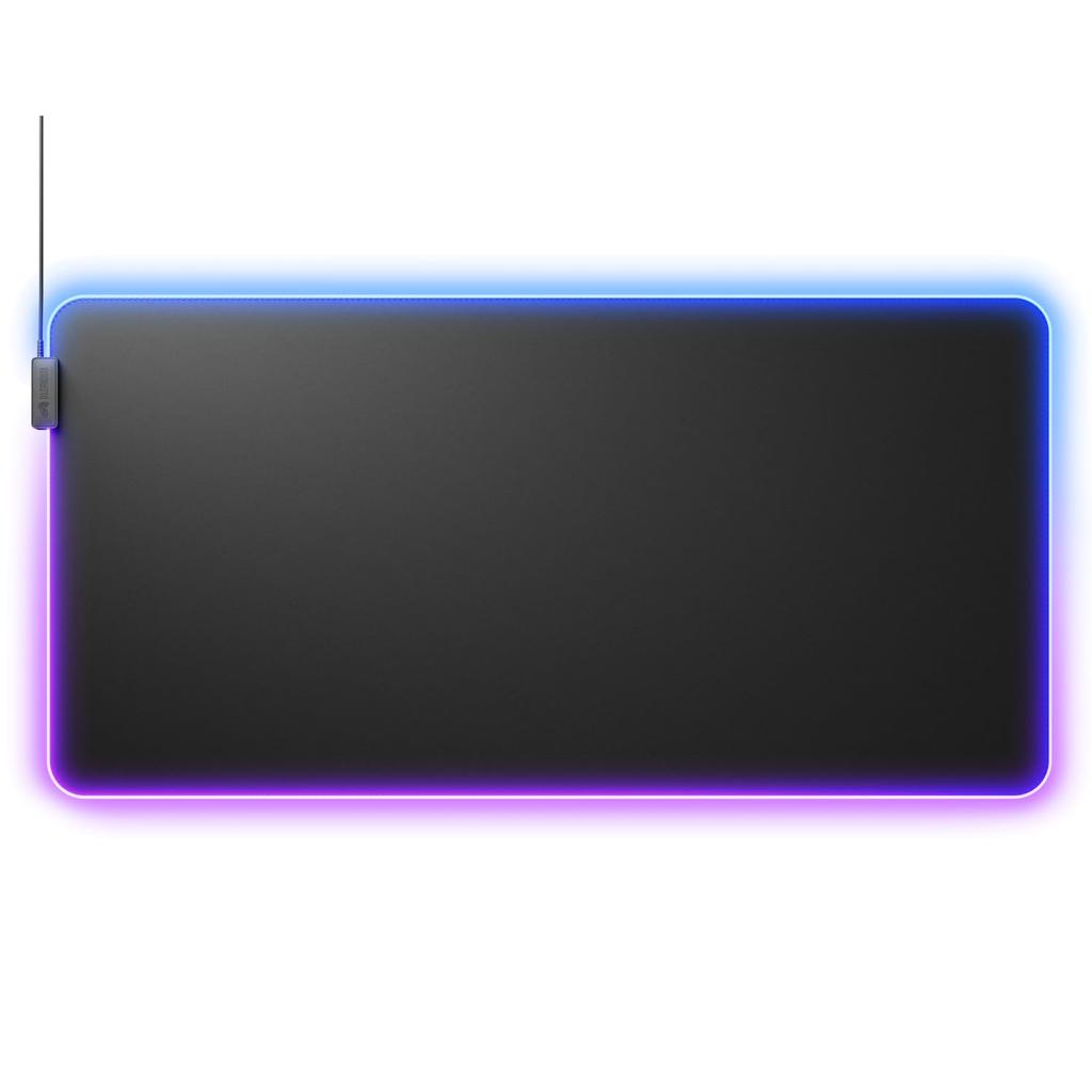 Glorious Mouse Pad 2 GLED XXL Black RGB Lighting Cloth Gaming Mouse Pad X MS0774 (915 460mm) GLO-MP2-GLED-XXL-B