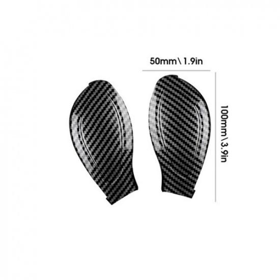 Carbon Fiber ABS Gear Shift Knob Head Cover Trim For Land Rover Freelander 2 LR2