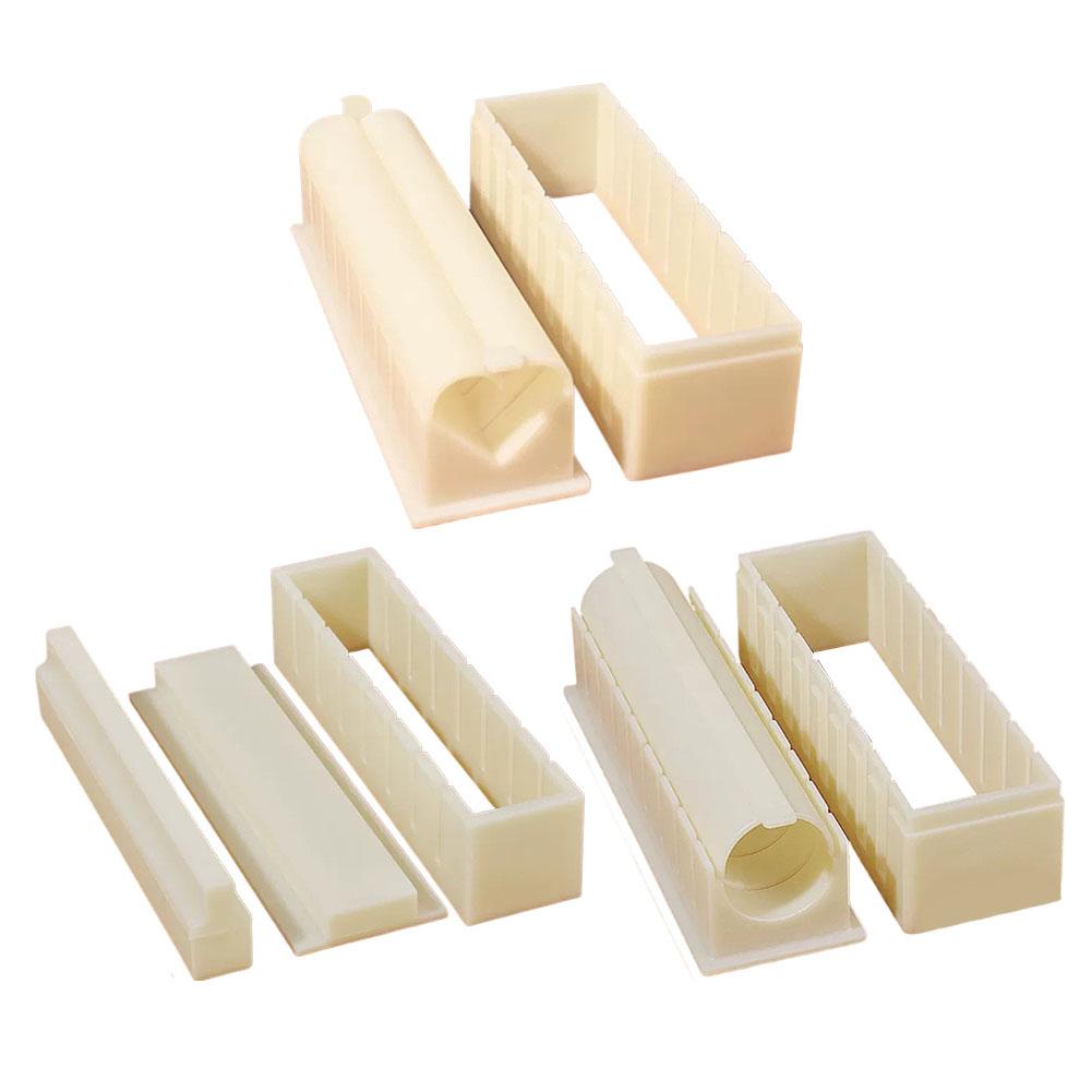 Sushi Mold Set Heart Circle Square Shape DIY Rice Ball Maker For Beginners Family Home Shop Food Grade Plastic Cooking Tools