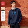Men's American Style Thick Lambswool Pullover Sweatshirt