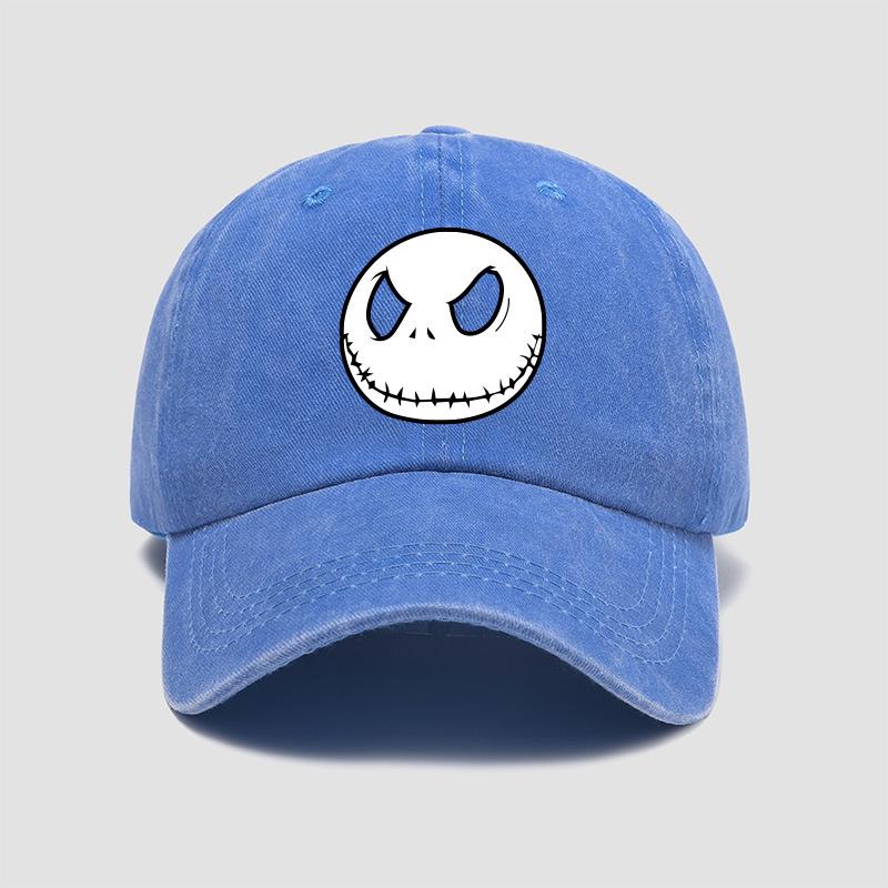 The Nightmare Before Christmas Jack Skully Cap - Unisex Soft Duckbill Hat