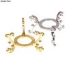 Gold-plated Display Gemstone Egg Support Base Crystal Ball Stand Holder Ornament Crystal Ball Decorative Ball Display Stand
