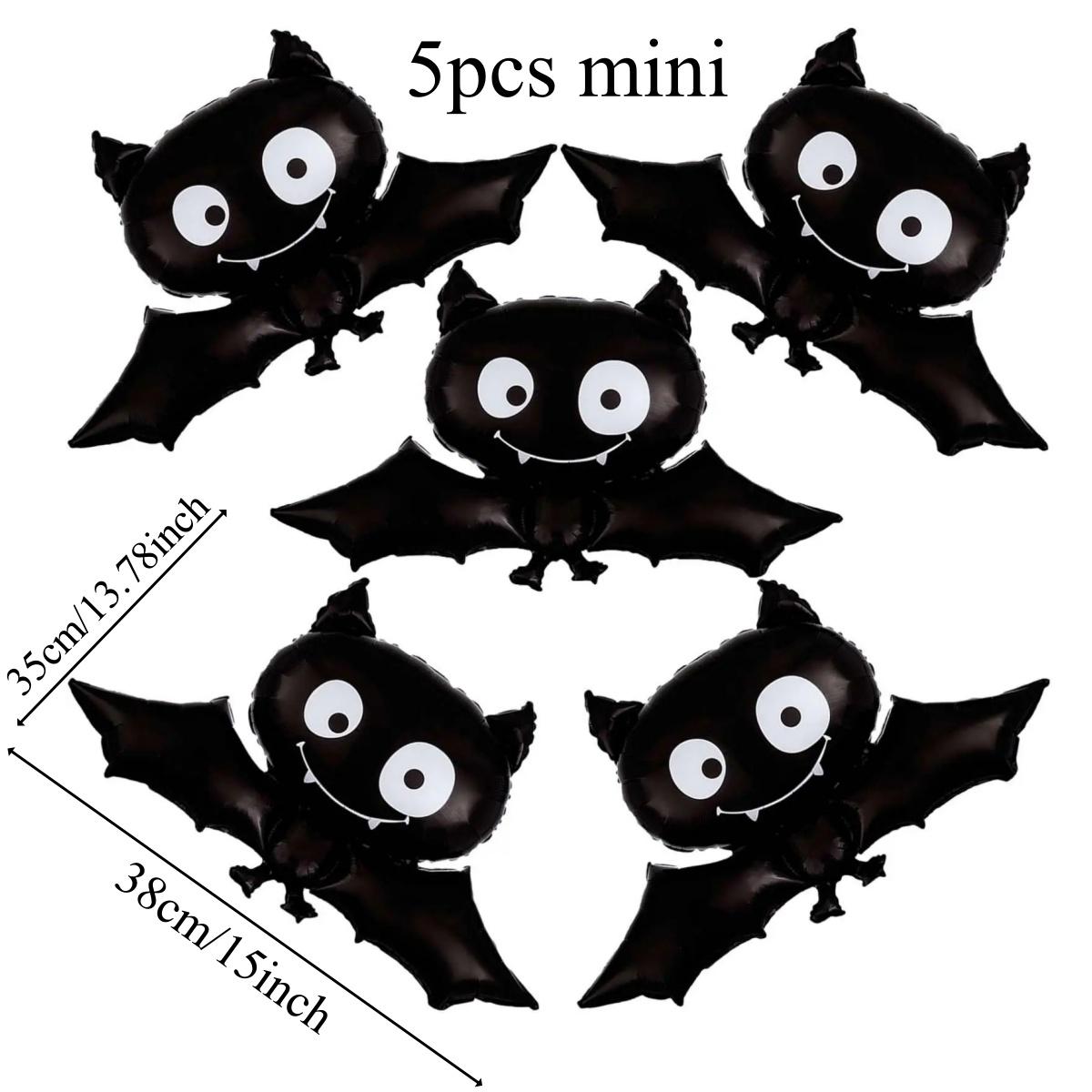 

Large Black Spider Foil Balloons, Halloween Large Spider Design Balloons for Spooky Trick-or-Treating, Haunted House Decoration Black