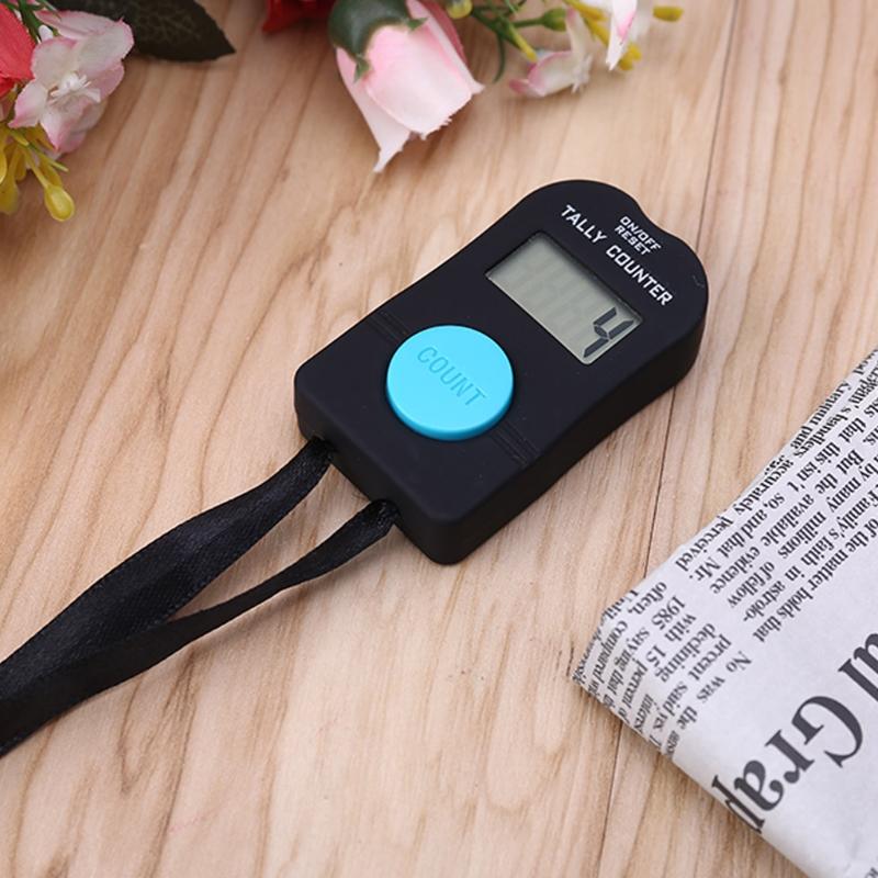 4místný digitální elektronický počítadlo se zvukem, ruční reset, počítadlo, dekompresní relaxační prstový nástroj pro meditaci
