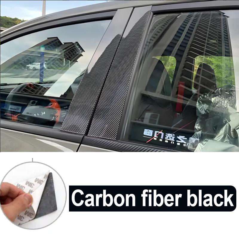 Car Window Trim Cover For Honda Civic 11th Gen Hatchback Accessories Exterior 2022 2023 2024 2025 B C Column Pillar Car Stickers