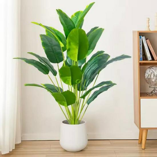 Artificial Traveler's Tree Banana Leaves for Home Decor & Wedding Photography Props