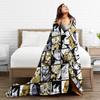 Aizawa Boku No My Hero Academia Blankets Flannel Academy  Lightweight Thin Throw Blanket for Bedding Car Plush Thin Quilt