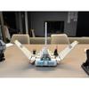 Creative Space-Shuttle Battle Millitary Spaceship MOC Galaxy Star-Ship Battle Plane Aircraft Model Building Bricks Gift Boys Set