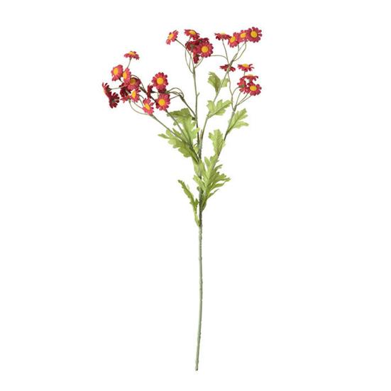 Artificial Flowers 30 Heads Silk Cloth Chamomile Stems Pastoral Style Fake Flowers Wall Wedding Decor Photo Props