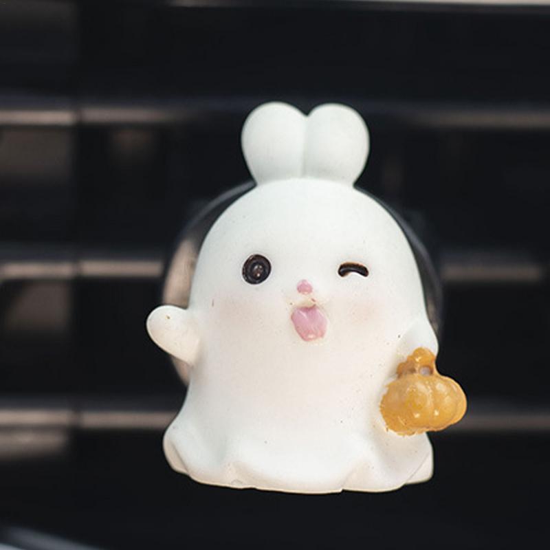 Geist Auto Lufterfrischer Halloween Geist Auto Lüftungsschlitzklemmen 3D NiedlichLufterfrischer Lüftungsschlitzklemme Halloween Autozubehör Zum Verbessern