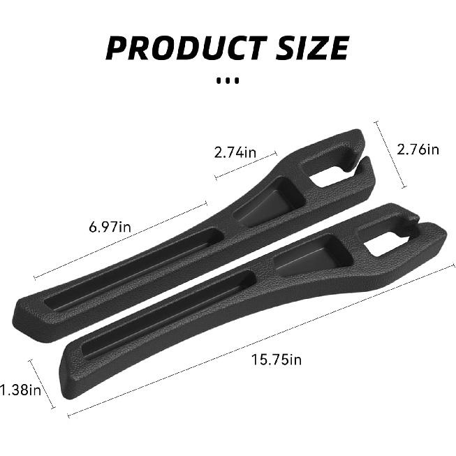 2PCS Car Seat Gap Filler Organizer,Multifunctional Car Gap Filler Organizer Storages Function ,Universal Console Catcher Between Seats Cars Interior