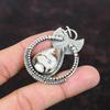 Peanut Wood Jasper Pendant 925 Sterling Silver Pendant Natural Gemstone Jewelry Handmade Stylish Pendant Gift For Girl Healing Stone Pendant