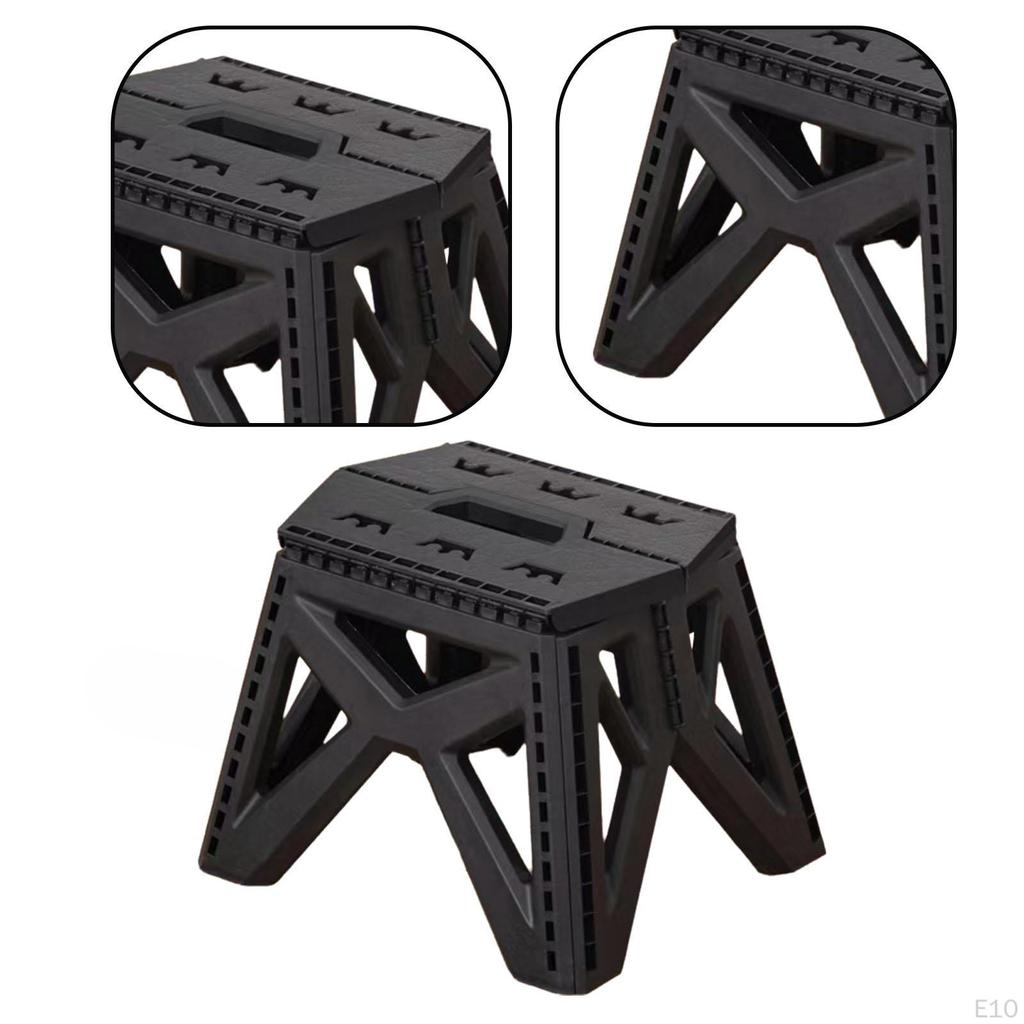 Camping Stool Chair Foot Rest Footstool Portable Folding Fishing for Backpacking