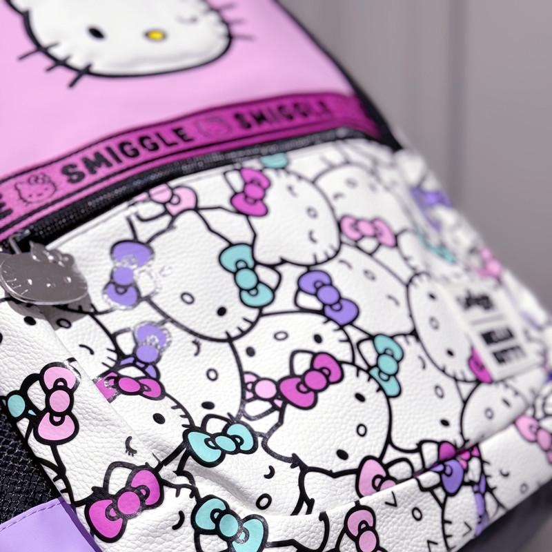 Smiggle Modrý Školní Batoh s Dvojitými Ramenními Popruhy pro 1.-6. třídu - Velký, Dekompresní, Multifunkční Batoh