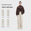 Ono Kazuko Wool & Silk Blend Straight-Leg Thermal Trousers