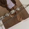 Lady Ethnic Patterns Waist Chain for Banquets Woman Skirt Dress Body Waist Chain