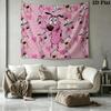 Courage Wall Tapestry Aesthetic Wall Hanging Printed Fabric Blanket Decorative Tapestries for Bedroom Living Room Home Decor