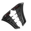 Fit For Honda General Bright Black Air Flow Vent Side Fender Panel Cover Trim 2X