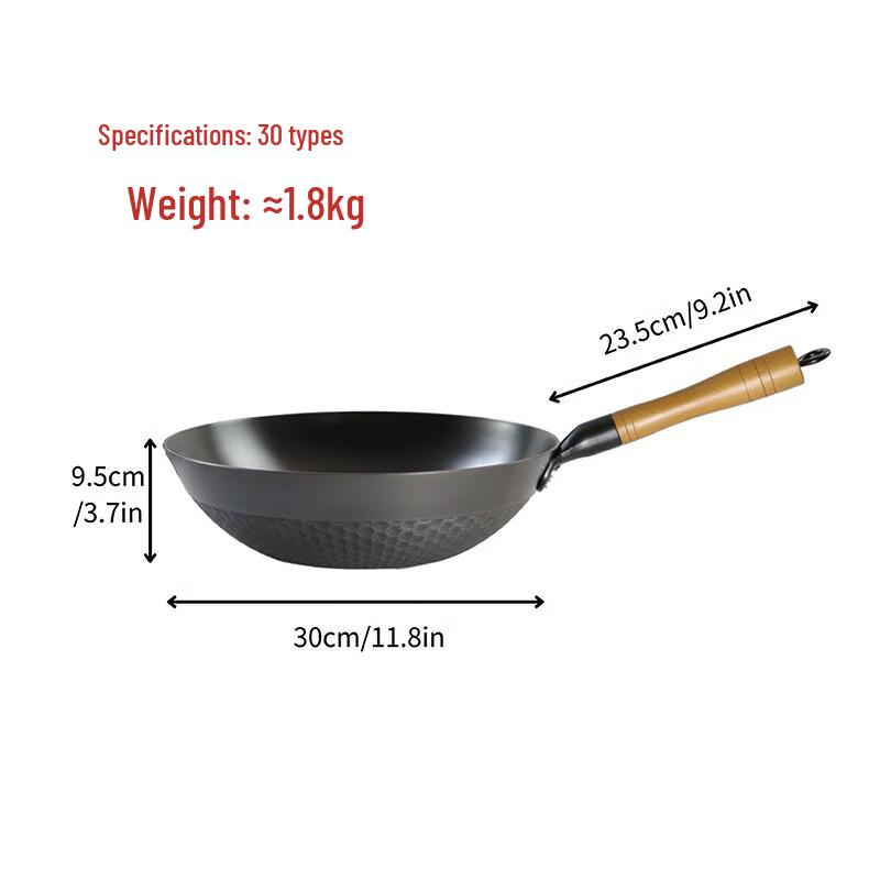 Wutuo Cast Iron Wok