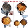 HCTOOL Hand Juicer, Lemon Squeezer, Low-Temperature Juicing, Manual Juicer, Home Juice Extractor, Commercial and Home Use (Silver)