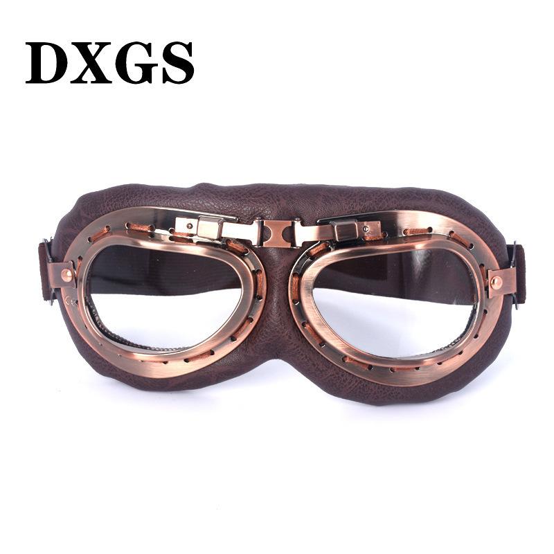 Retro Sports Goggles Pilot with The Same Protective Goggles Motorcycle Off-road Riding Glasses