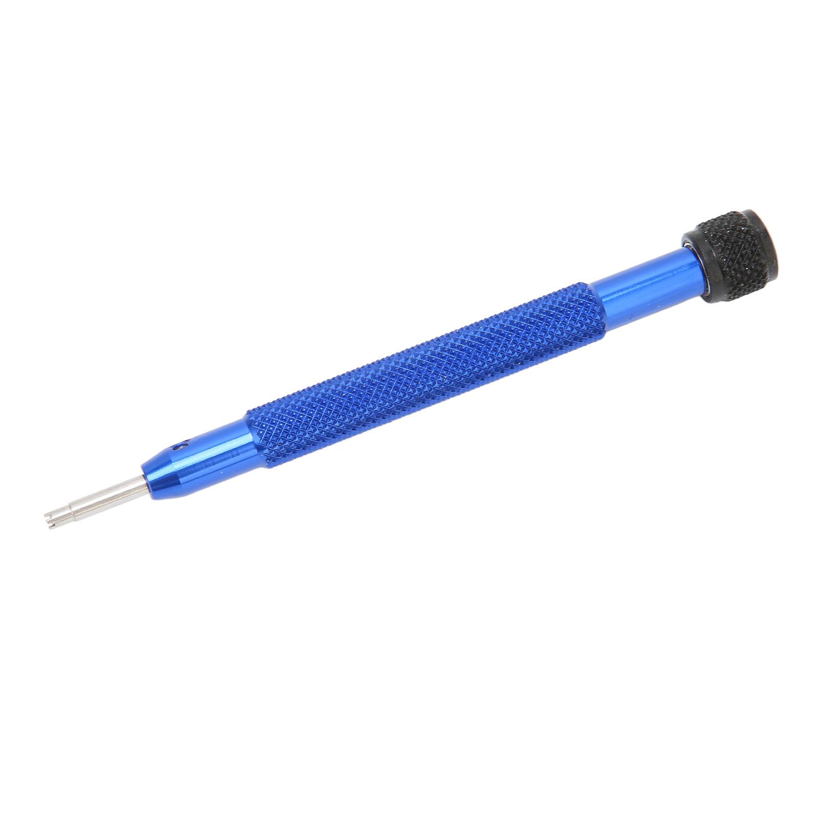 

Watch Movement Screwdriver 6 Prongs Rustproof Portable Watch Movement Tool for Home Watch Repair Shops