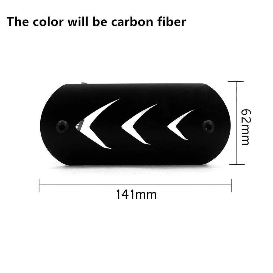 Motorcycle Exhaust Pipe Heat Shield Cover Shell Replacement Parts