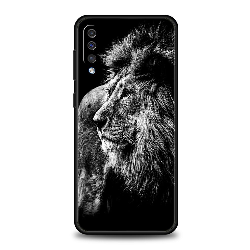 Husă de telefon cu animale de ghepard, tigru, leu, pentru Samsung A12 A32 A50 A70 A20E A20S A10 A10S A22 A40 A42 A52 5G A02S A04s