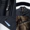 Winter dad velvet thickened warm padded jacket father loose padded jacket men middle-aged middle-length padded jacket