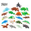 Office Anxiety Relief Gadget 10/20Pcs 3D Printed Articulated Chameleon Figurine, Posable Jointed Lizard Fidget Toy, Poseable Desk Accessory