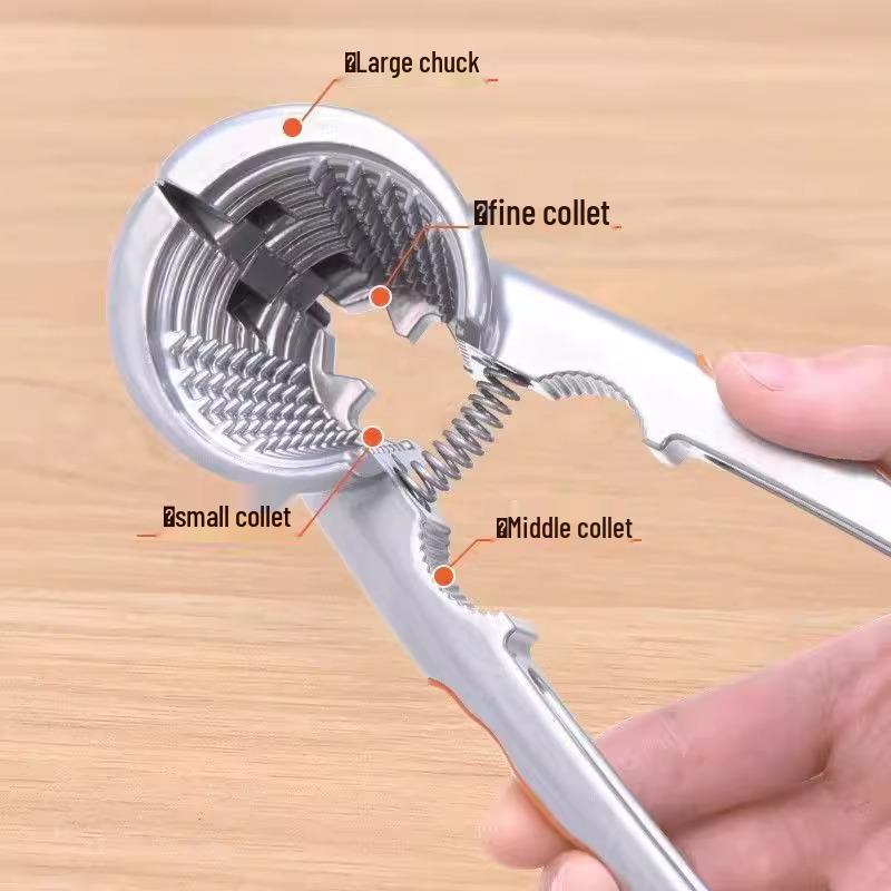 Pecan and Nut Sheller: Multifunctional Pliers for Hazelnuts, Pine Nuts, and More