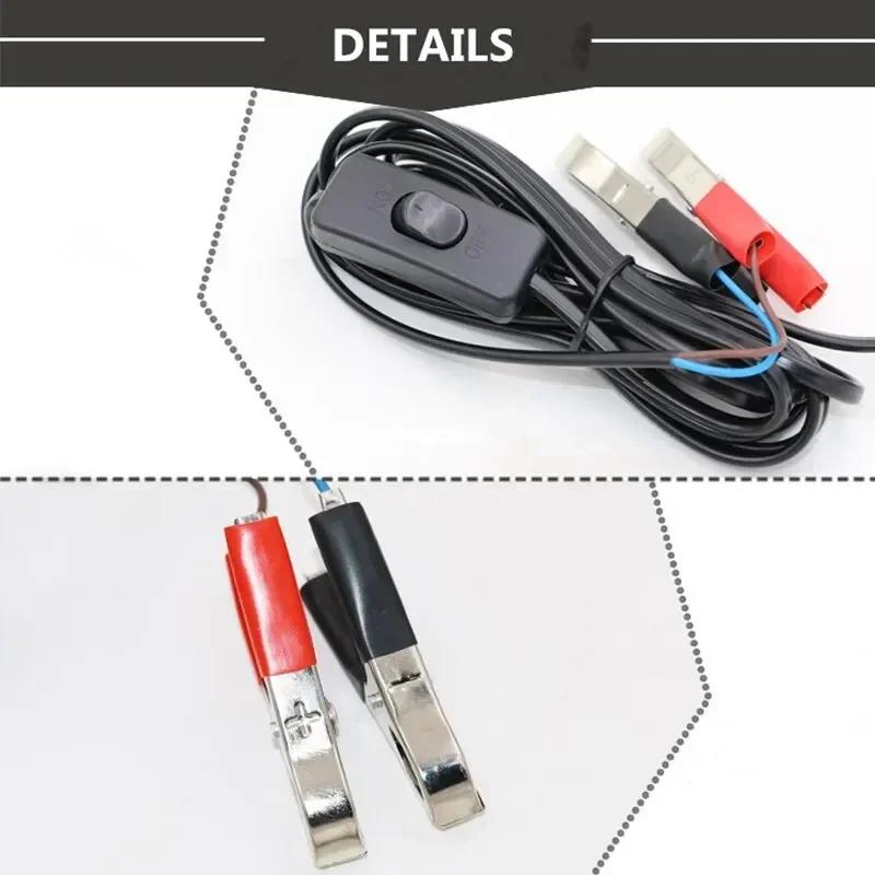 DC Electric Submersible Pump Portable Mini 12V 24V  For Pumping Diesel Oil Water Aluminum Alloy Shell 12L/min Fuel Transfer Pump