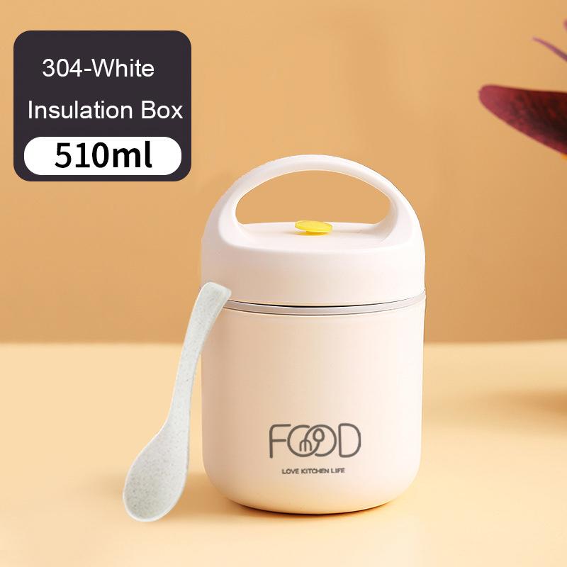 Stainless Steel Vacuum Thermal Lunch Box Insulated Lunch Bag Food Warmer Soup Cup Thermos Containers Bento Lunch Box for Kids