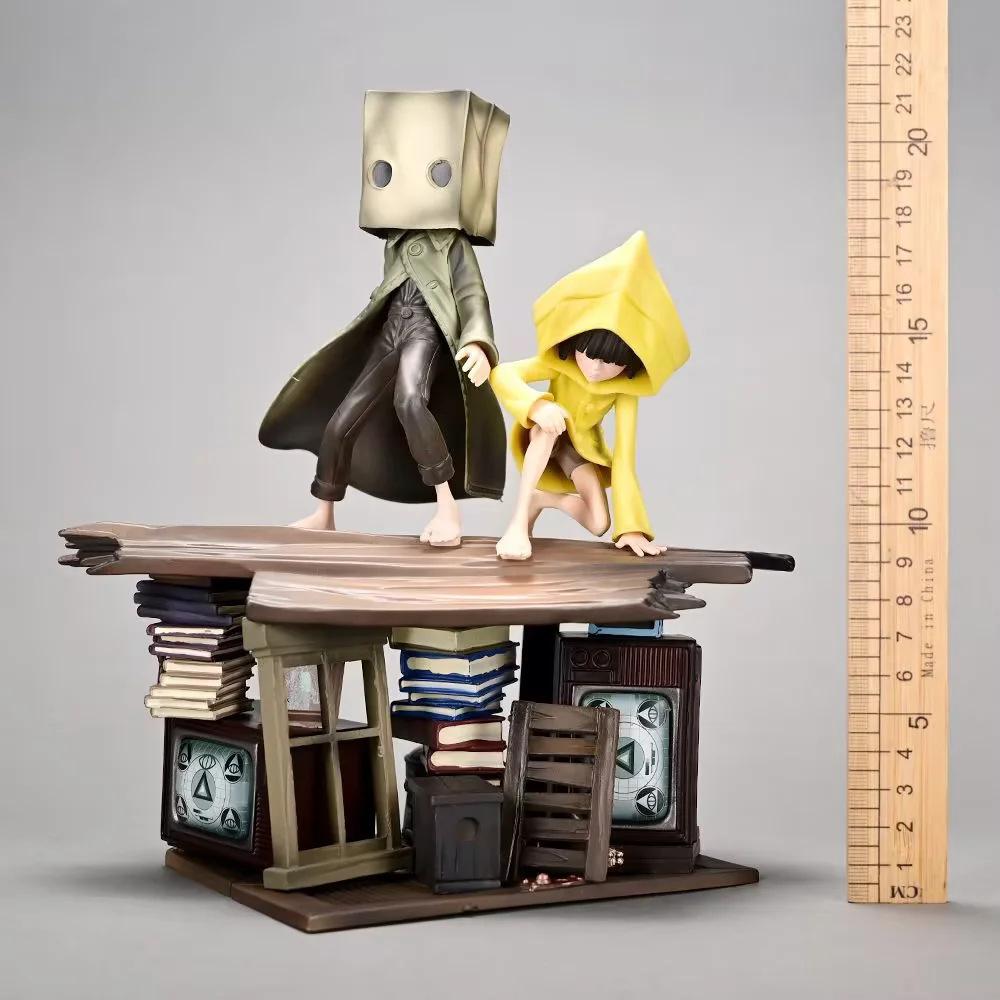21cm Little Nightmares Sześć i Mono Kolekcja Dekoracyjna Figurka Zabawka Model Statua