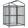 VidaXL Chenil Extérieur avec Toit pour Chiens Cage pour Chiots Animaux Jardin 145762