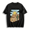 Wüsten-Vibes Arizona Grafik Lässiges Kurzarm-T-Shirt Reines Baumwoll-T-Shirt