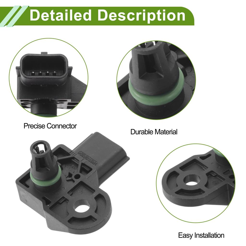 ABSOPRO Absolutdruck-MAP-Sensor für Mazda 3 Schrägheck 2.0 (2013-2019), Artikelnummer: 0261230401/PE-DD-18-211, 1 Stück